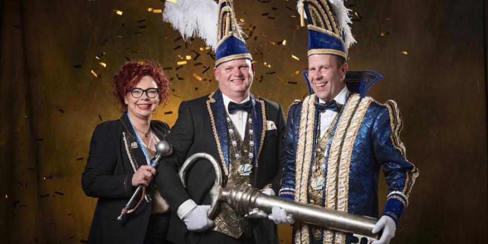 Sleuteljaar van start met Sleutelprins Leon en adjudant Jeroen